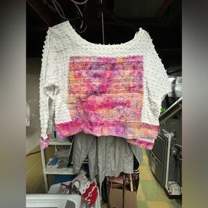 Colorful Textured Sweater Giveaway